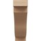 Ekena Millwork 5-inch W x 16-inch D x 16-inch H Copenhagen Rough Cedar Woodgrain TimberThane Knee Brace, Primed BRCUR05X16X16CHGRCPR - alternate 6